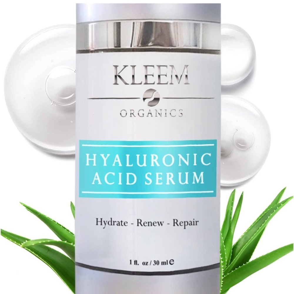 NEW NEW Pure Hyaluronic Acid Serum for Face with Vitamin C,
